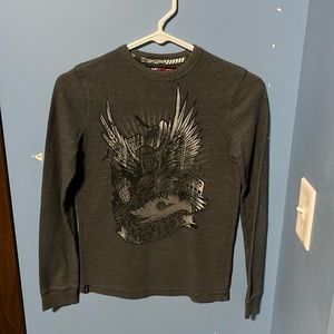 Gray Tony Hawk Long Sleeve